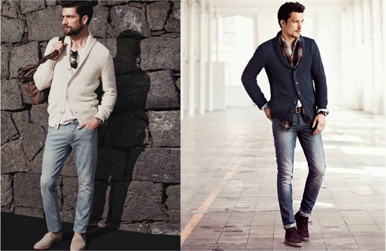 Simple Cardigan For Men Style Ideas