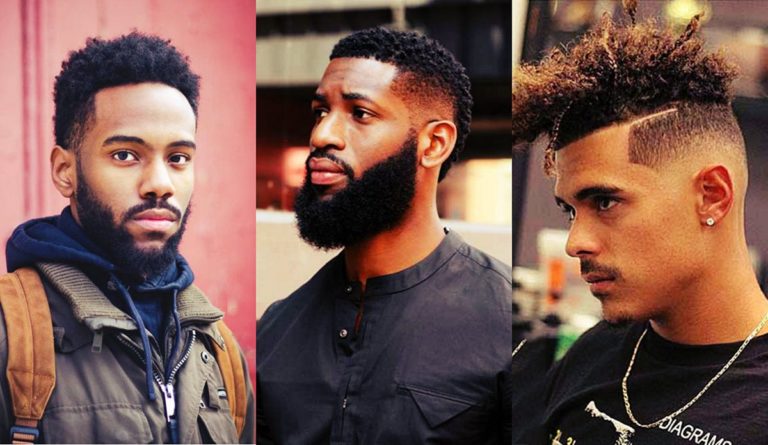 Black men fade haircuts