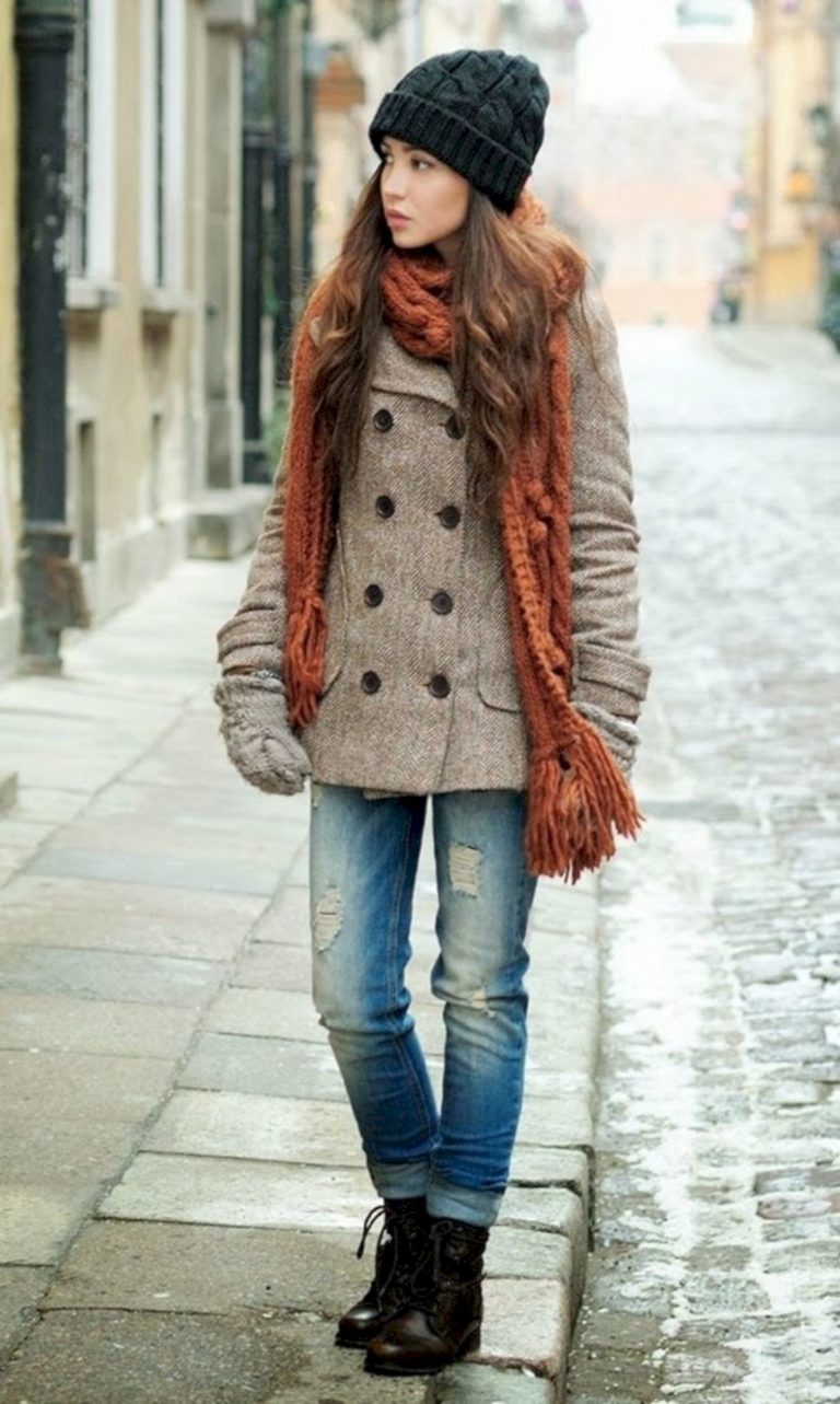 Cozy winter fashion outfits for women