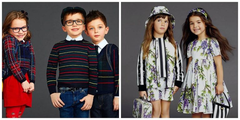 Fashionable kids outfits design