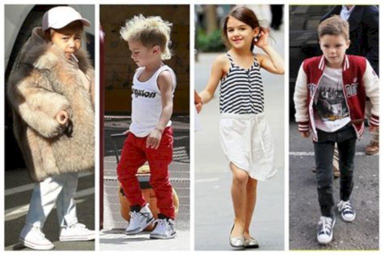 Hollywood's best dressed celebrity kids