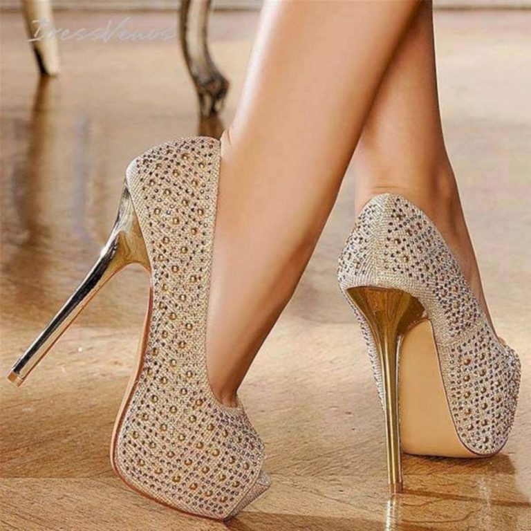 Latest fashion trend of stylish high heels