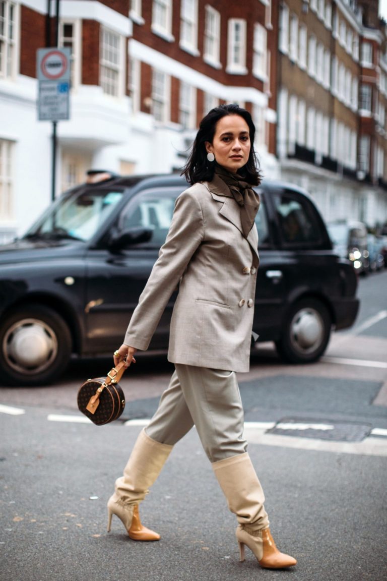 London fashion week street style fall via the impression