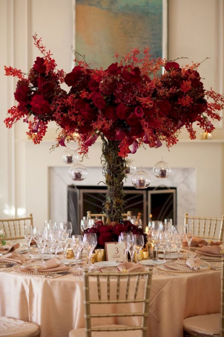 Fabulous centerpieces for fall wedding