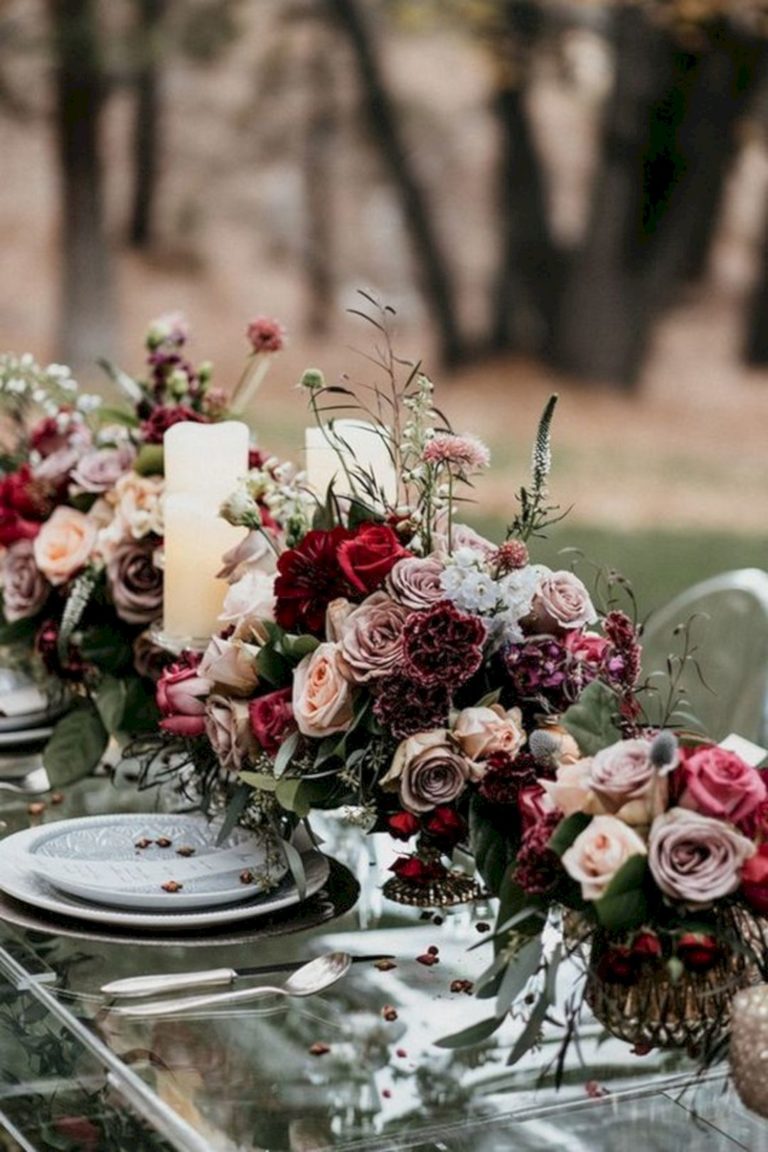 Gorgeous fall wedding centerpieces for trend