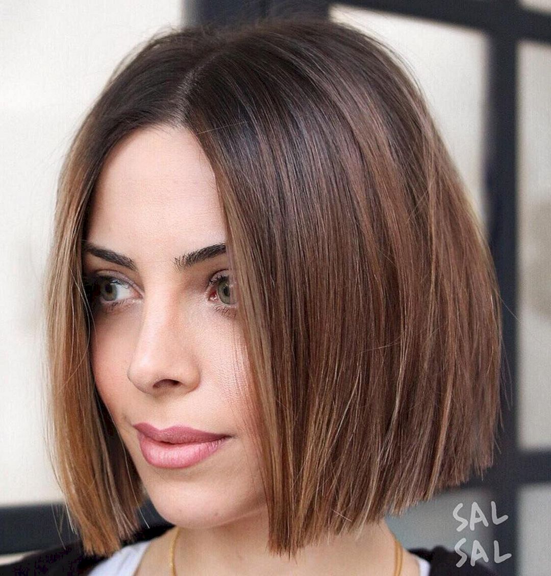Blunt bobs from hairstylery