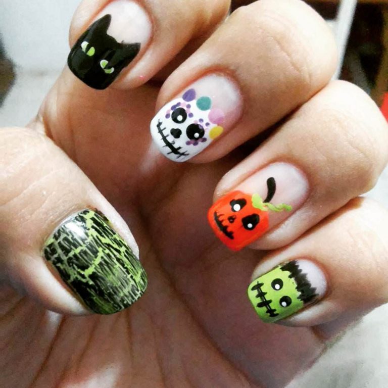 Cool halloween nail designs ideas