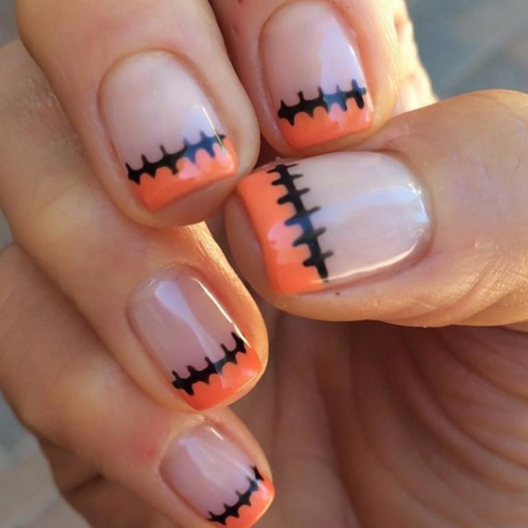 Creative halloween nails ideas for girls