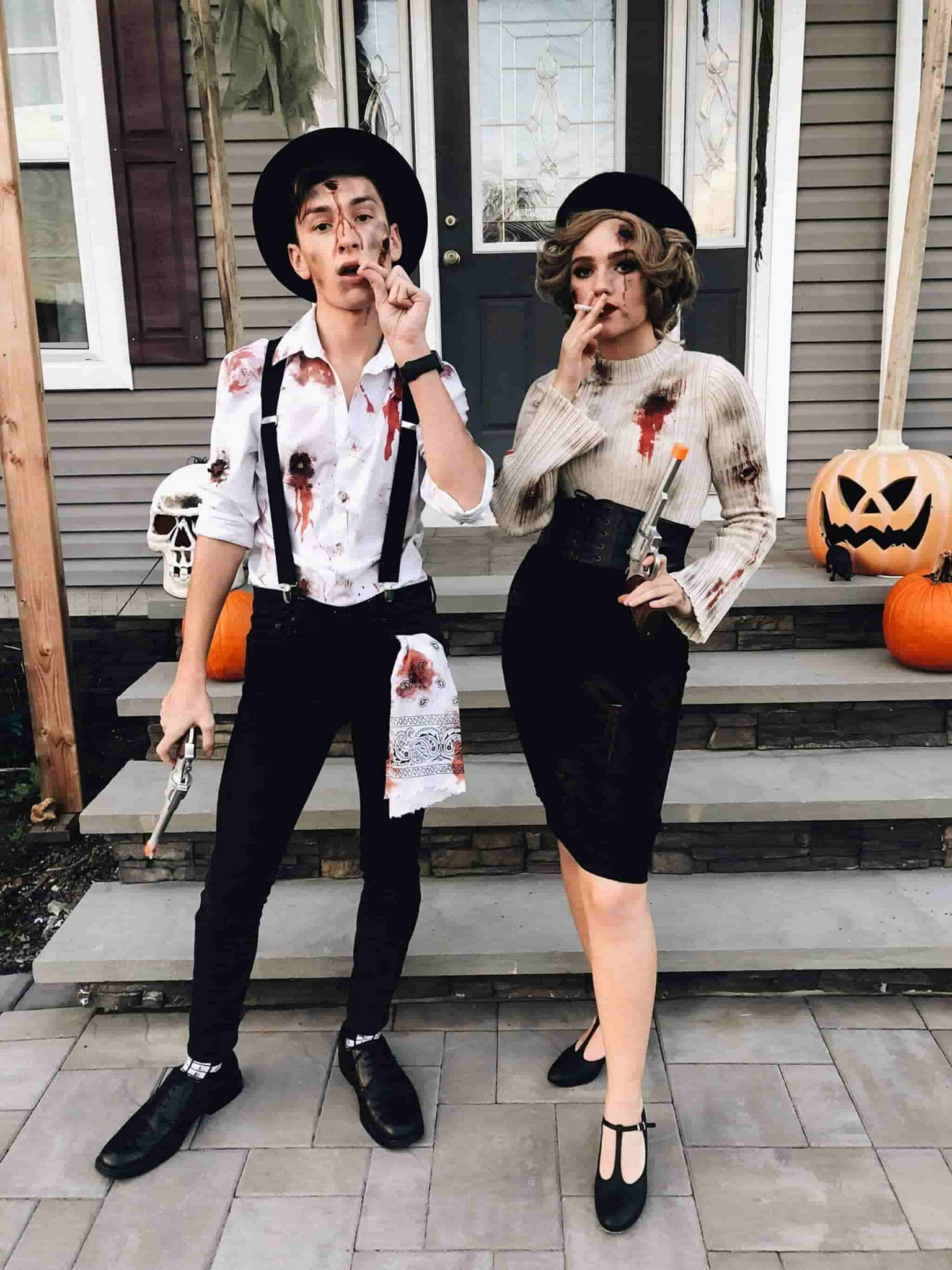 Halloween couple costume from liveenhanced