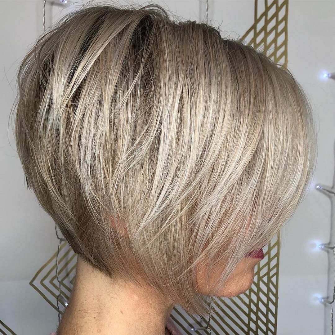 Inverted bob from hairstylery