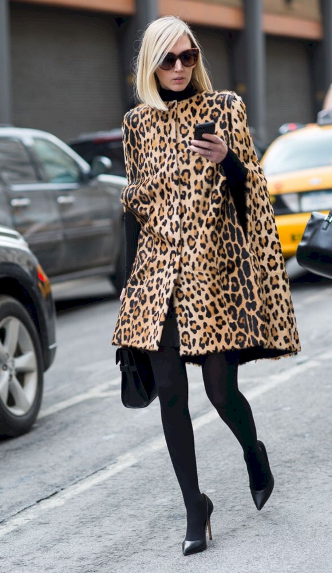 Leopard print coat from kelindan