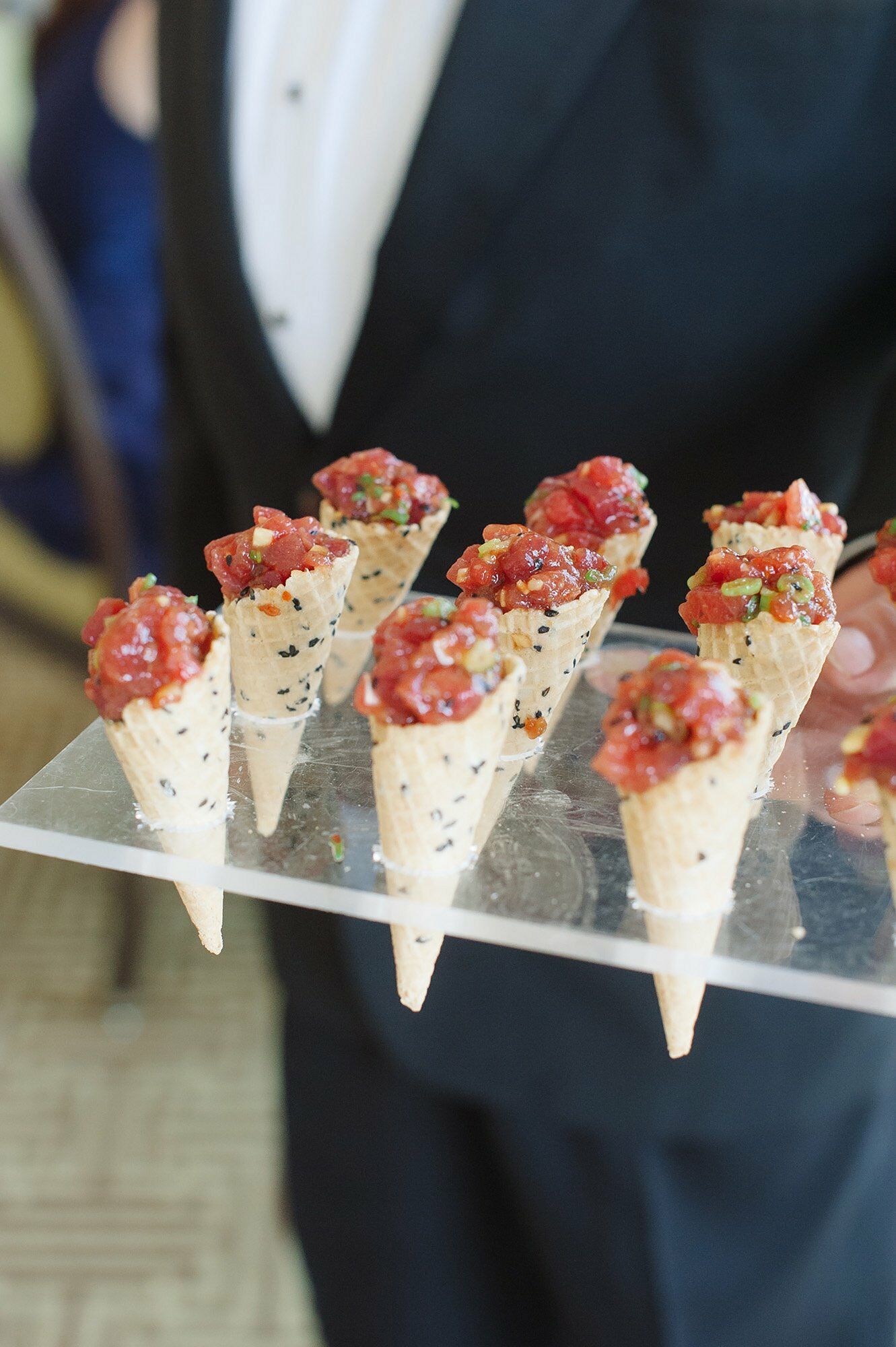 Appetizers for weddings from glossyideas