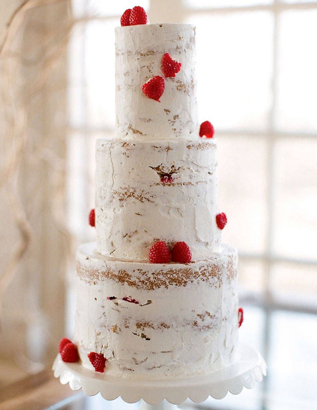Rustic winter wedding cakes from sweetvioletbride