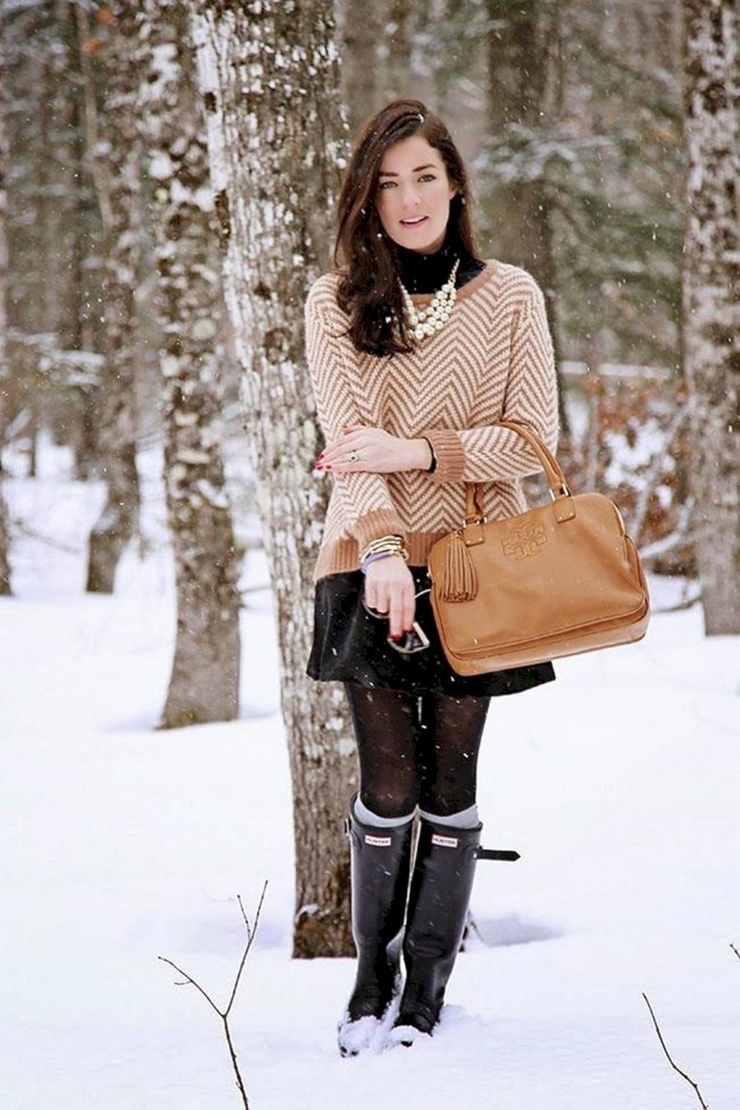 Winter outfitf with boots from newtrendsclothing