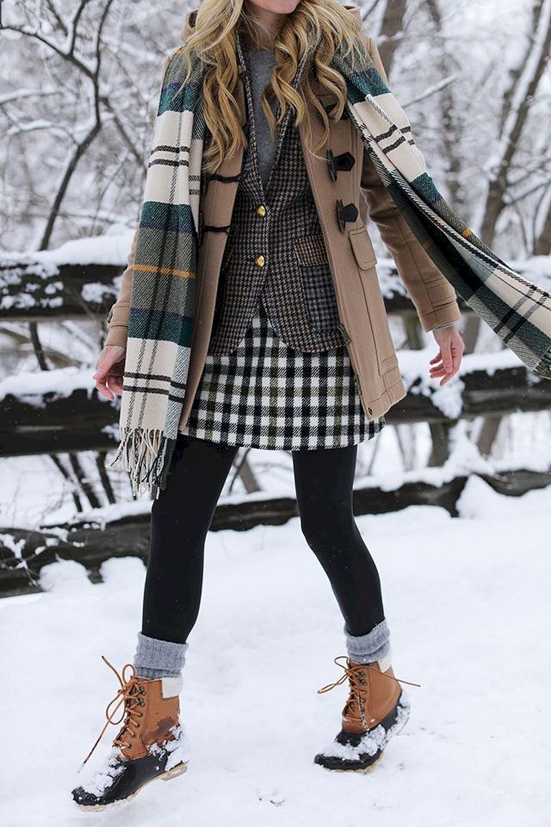 Winter preppy outfit from wotomotive