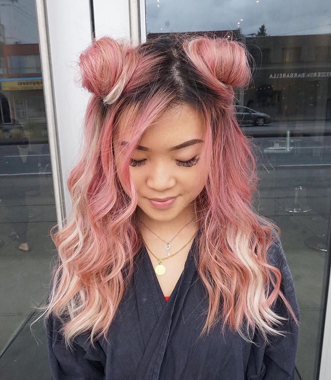 Color space buns from overtonecolor instagram
