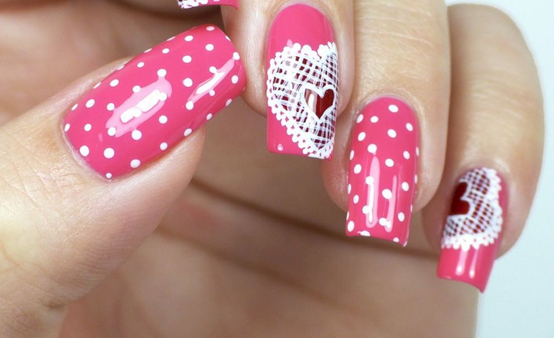 Valentines nails ideas from lucysstash