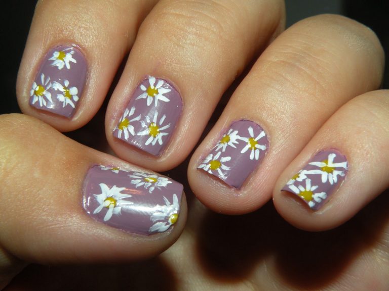 Awesome flower nails ideas
