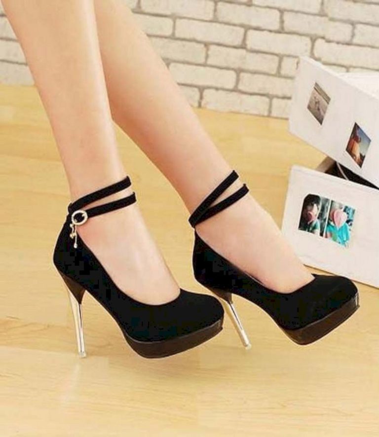 Black high heel shoe ideas