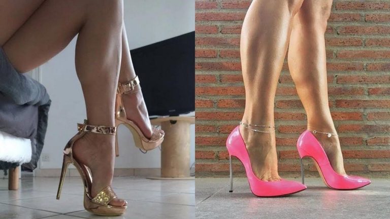 Trendy stylish high heels for women