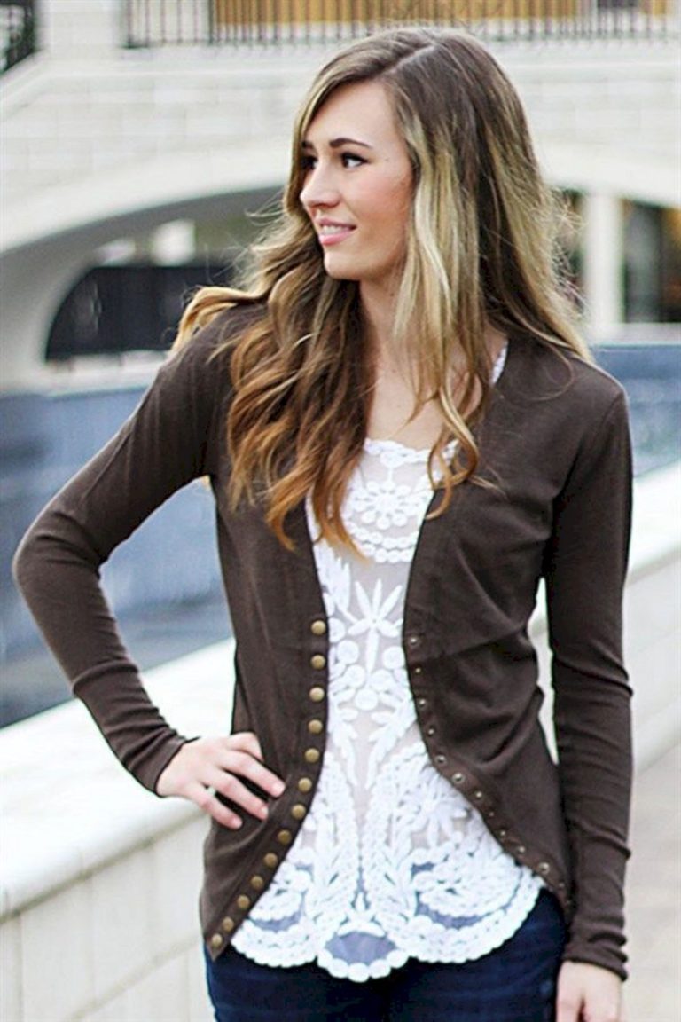 Best selling long button cardigans