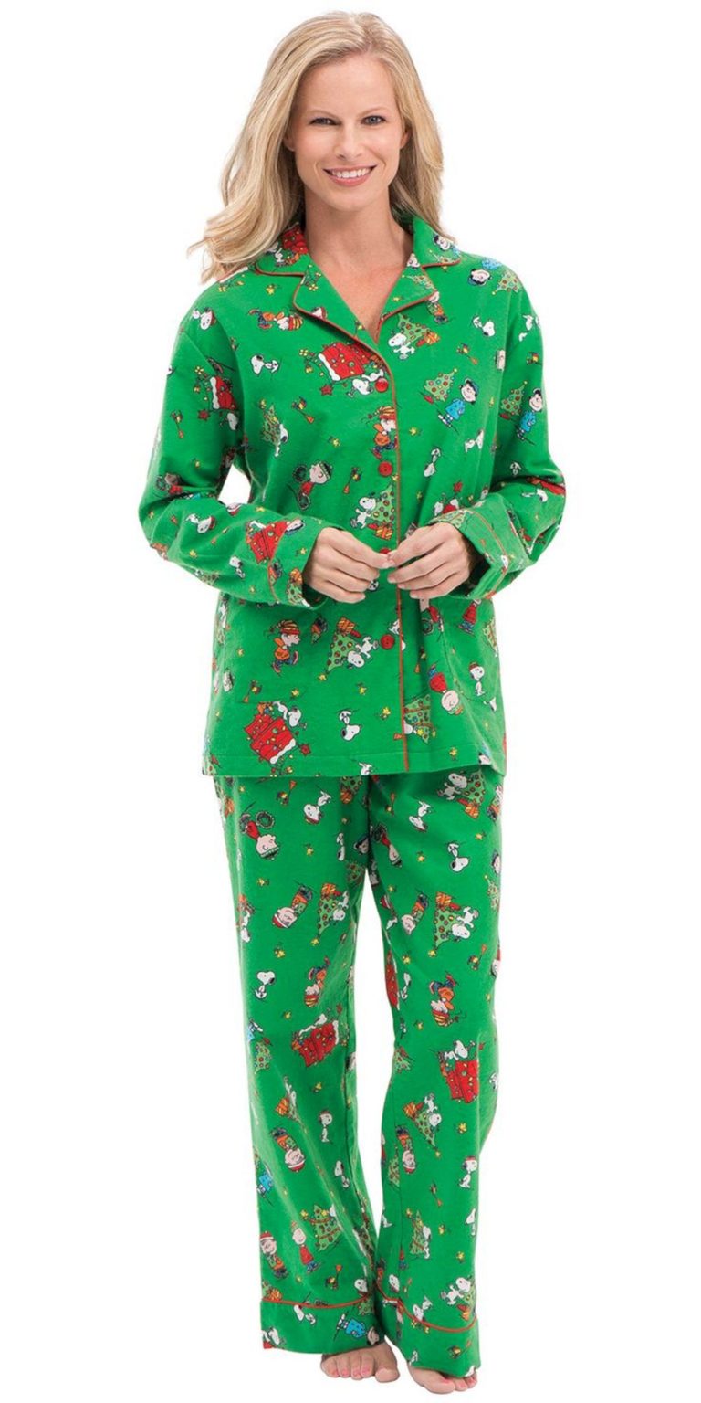 Charlie brown christmas women's pajamas