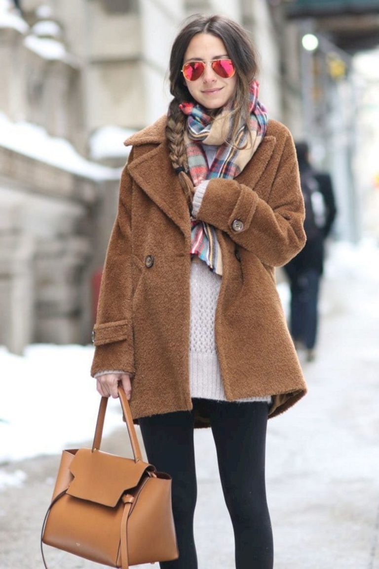 Cozy winter outfit idea