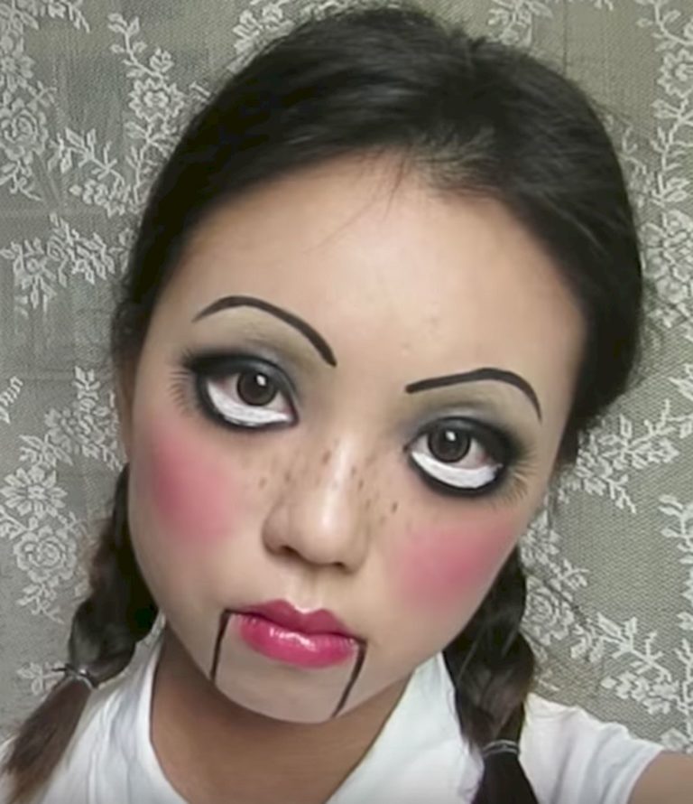 Incredible and easy halloween makeup