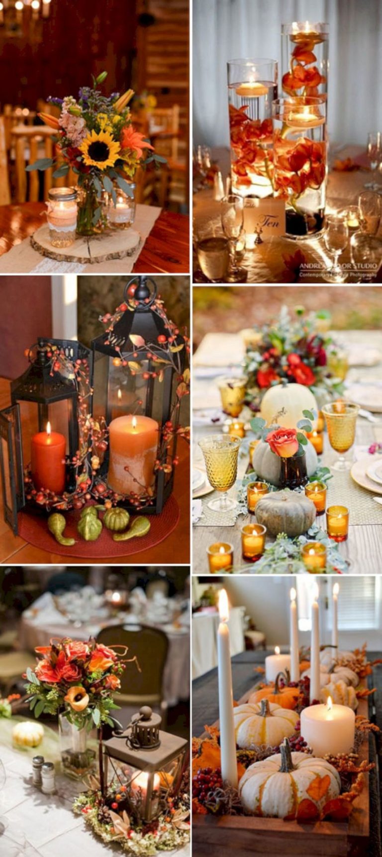 Inspirational fall & autumn wedding ideas