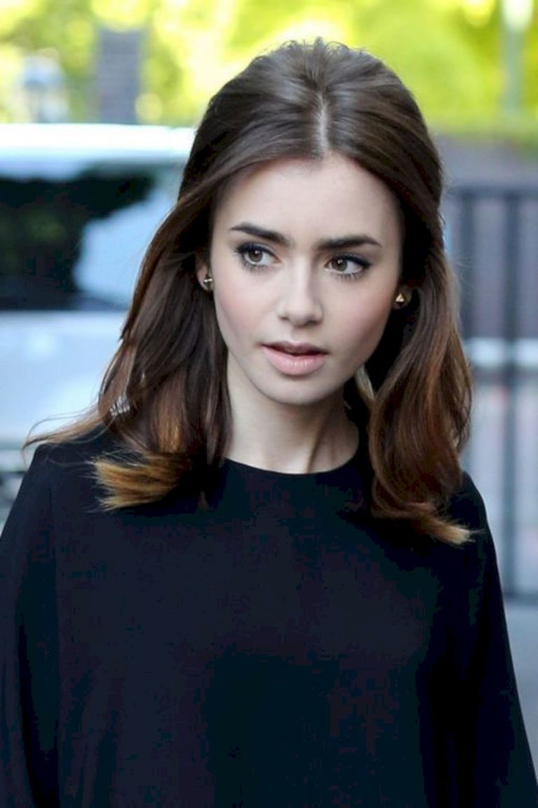 Mid-length hairstyles for fall ideas