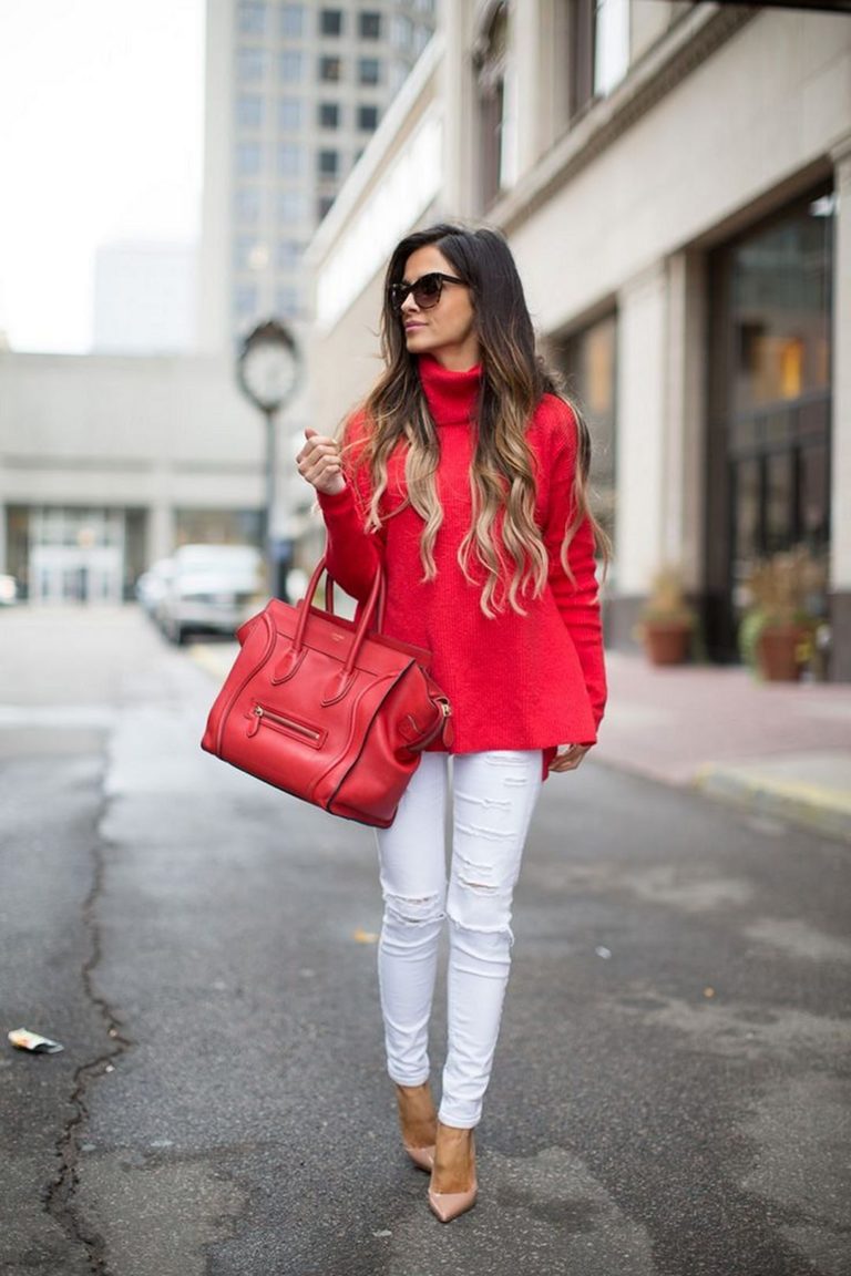 Red women's outfit ideas