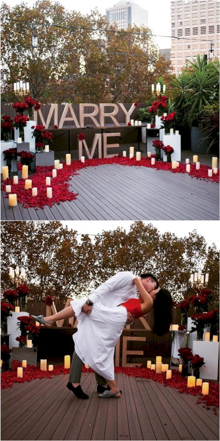 Stunning wedding marriage proposal ideas