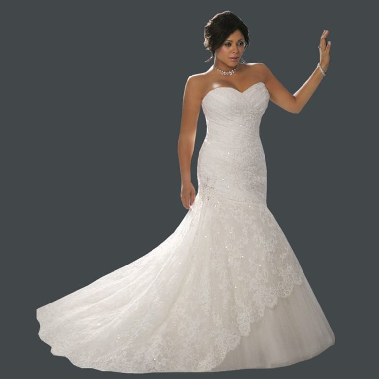 Top online mermaid sweetheart bridal gown sleeveless