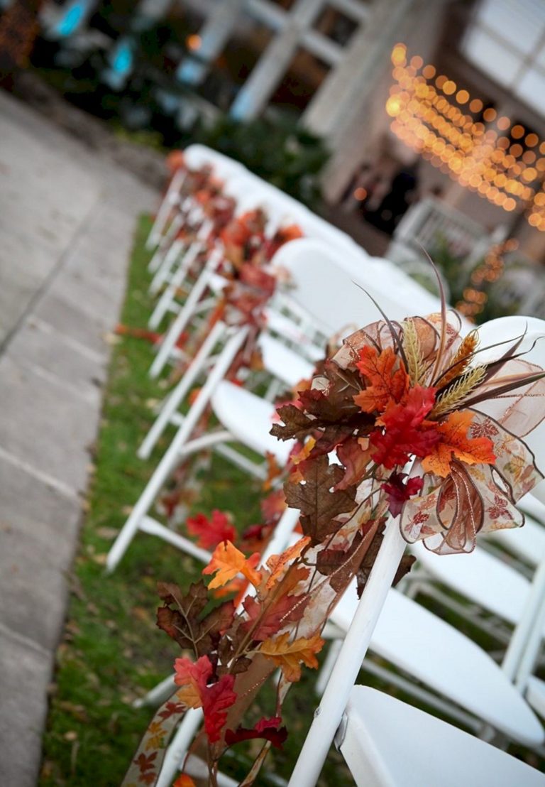 Ways to decorate your chairs at your wedding