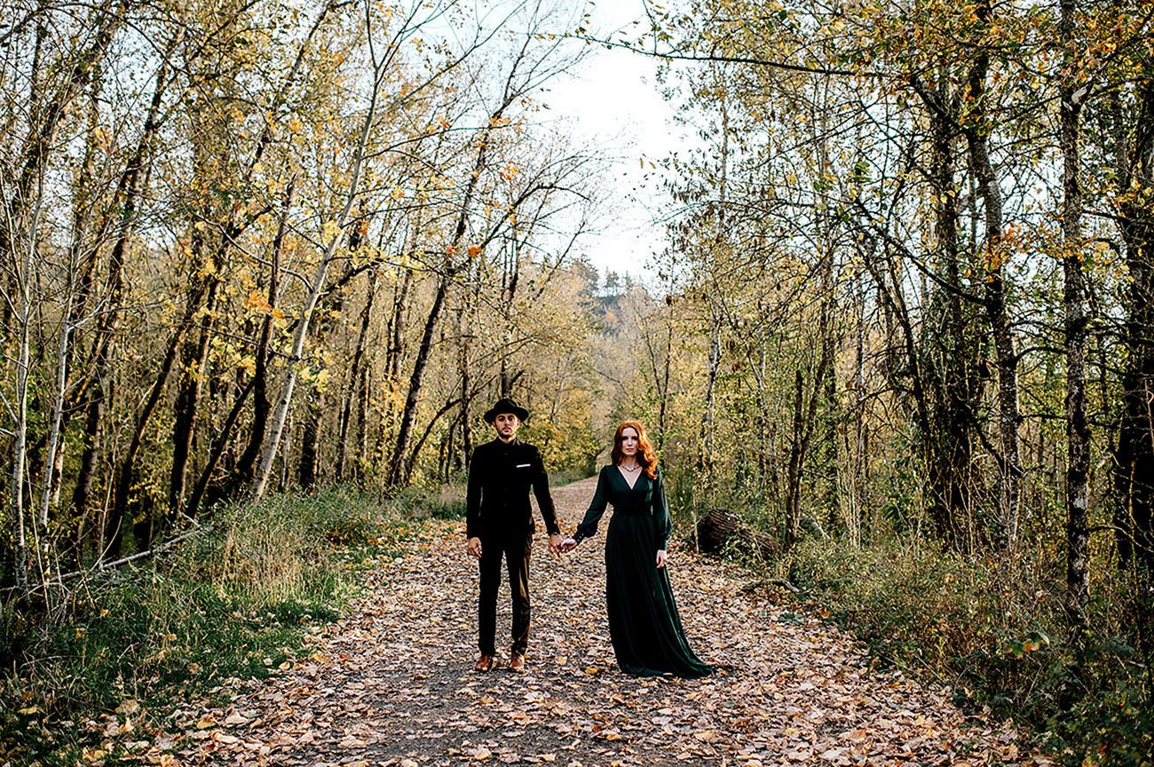 Autumn Proposal Wedding Inspirations Photoshoots