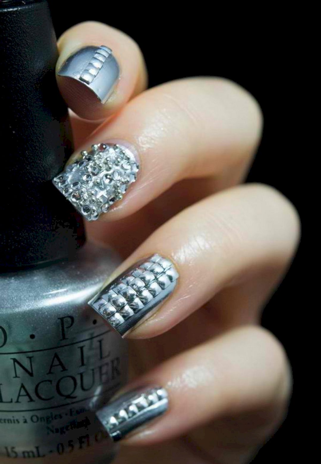 Heavy metal nail art from worldoffemale