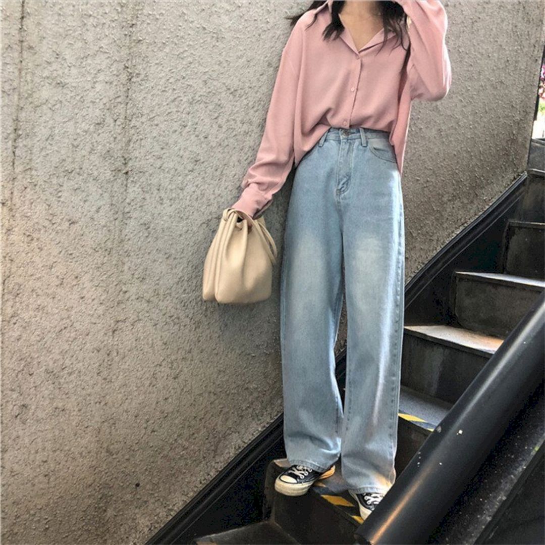 High rise wide leg jeans old from tr.aliexpress
