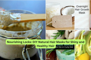 Nourishing Locks DIY Natural Hair Masks for Shiny and Healthy Hair