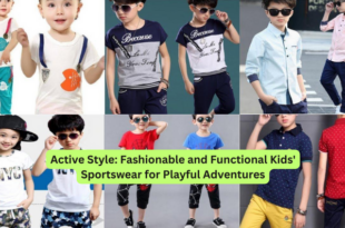 Active Style Fashionable and Functional Kids' Sportswear for Playful Adventures