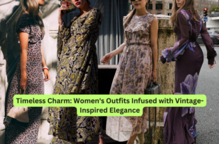 Timeless Charm Women's Outfits Infused with Vintage-Inspired Elegance