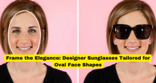Frame the Elegance Designer Sunglasses Tailored for Oval Face Shapes
