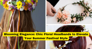 Blooming Elegance Chic Floral Headbands to Elevate Your Summer Festival Style